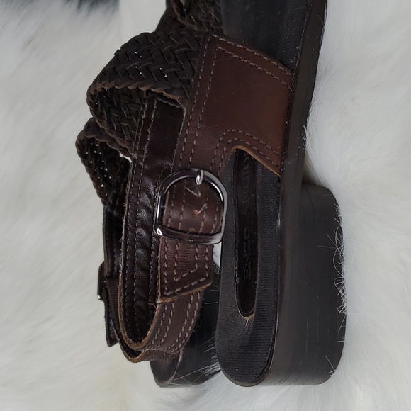 Enzo Angiolini Weaved Leather Strap Sandal - Picture 12 of 15